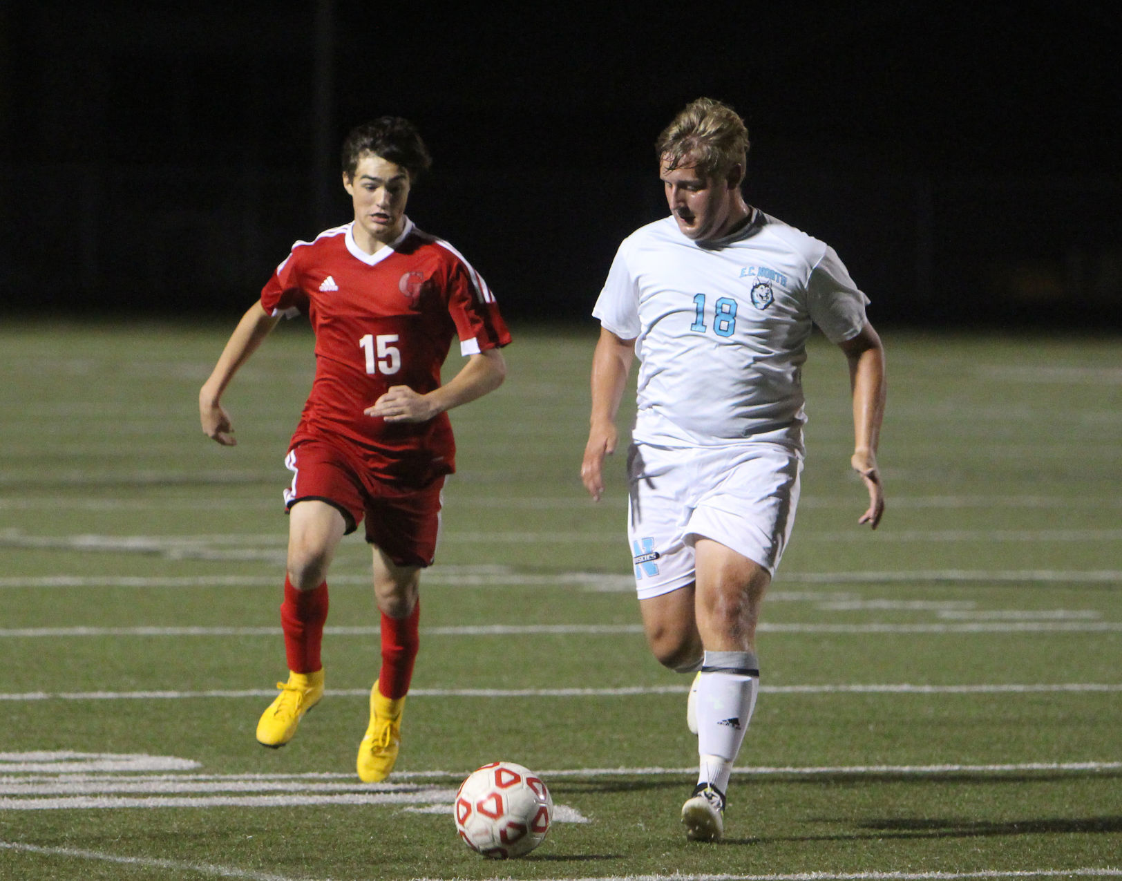 Eau Claire North at Chi-Hi boys soccer 9-11-18